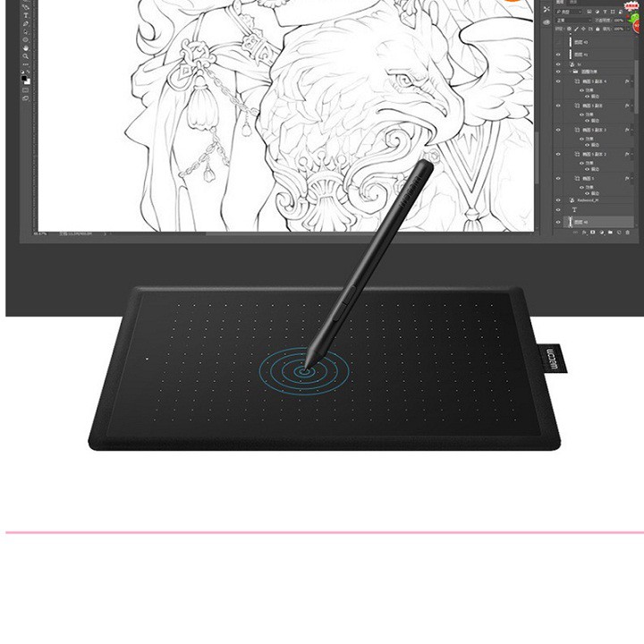 Bảng vẽ Wacom CTL 672 dùng cho thiết kế đồ họa cao cấp