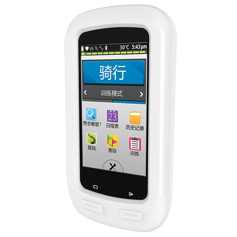 Ốp bảo vệ máy tính cầm tay bằng silicon cho Garmin Edge 1000 với 10 màu tùy chọn