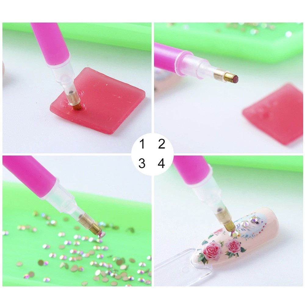 Tranh Đính Đá Hình Chú Chó Con Dễ Thương Tự Làm Thủ Công