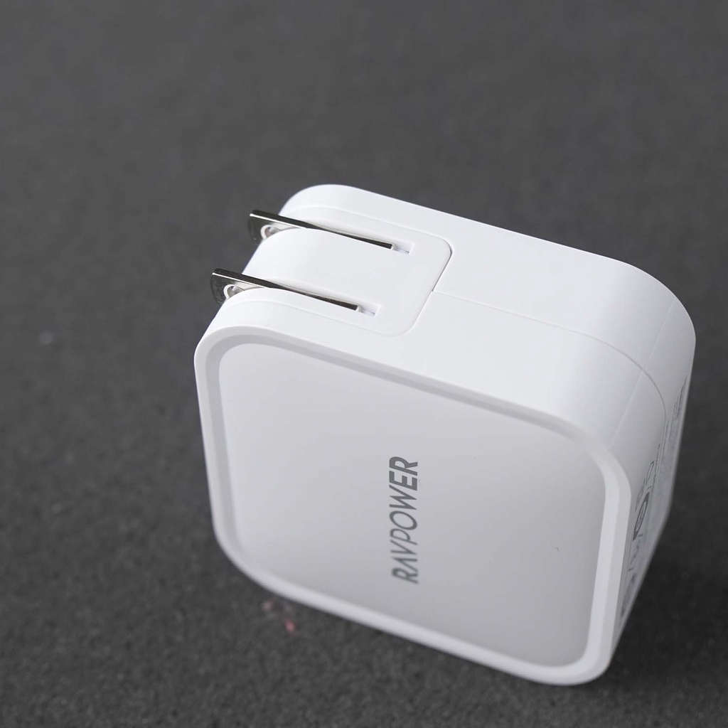 Sạc RavPower RP-PC128, 2 USB-C PD 90W Chính Hãng