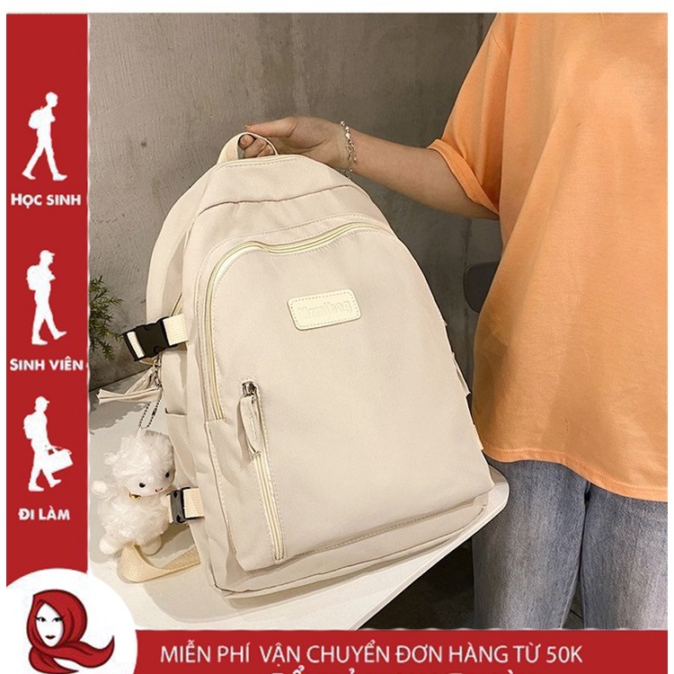 Balo Ulzzang Hàn Quốc Nam Nữ Chống Nước, Balo Thời Trang Đi Học Giá Rẻ REDHOOD