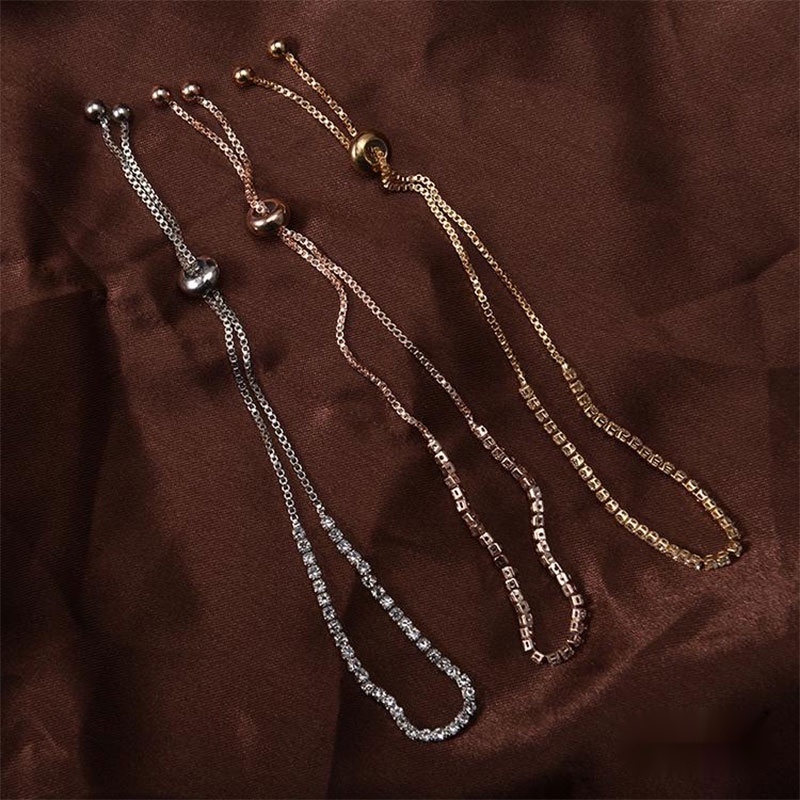 Lắc tay đính đá thời trang cho nữ