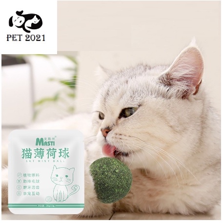 Viên Cỏ Bạc Hà - Catnip Hình Viên Nén Cho Mèo Giúp Làm Sạch Răng Miệng, Giúp Tiêu Búi Lông Kích Thích Hưng Phấn