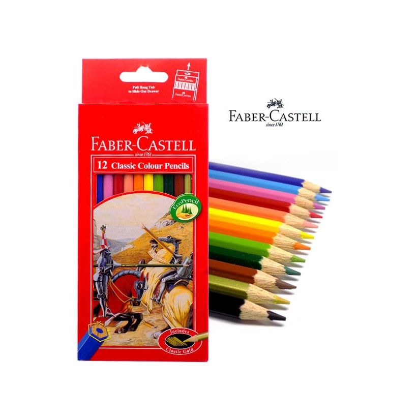 Chì Màu Faber Castell Classic Night [GỒM MÀU VÀNG KIM ĐẶC BIỆT]