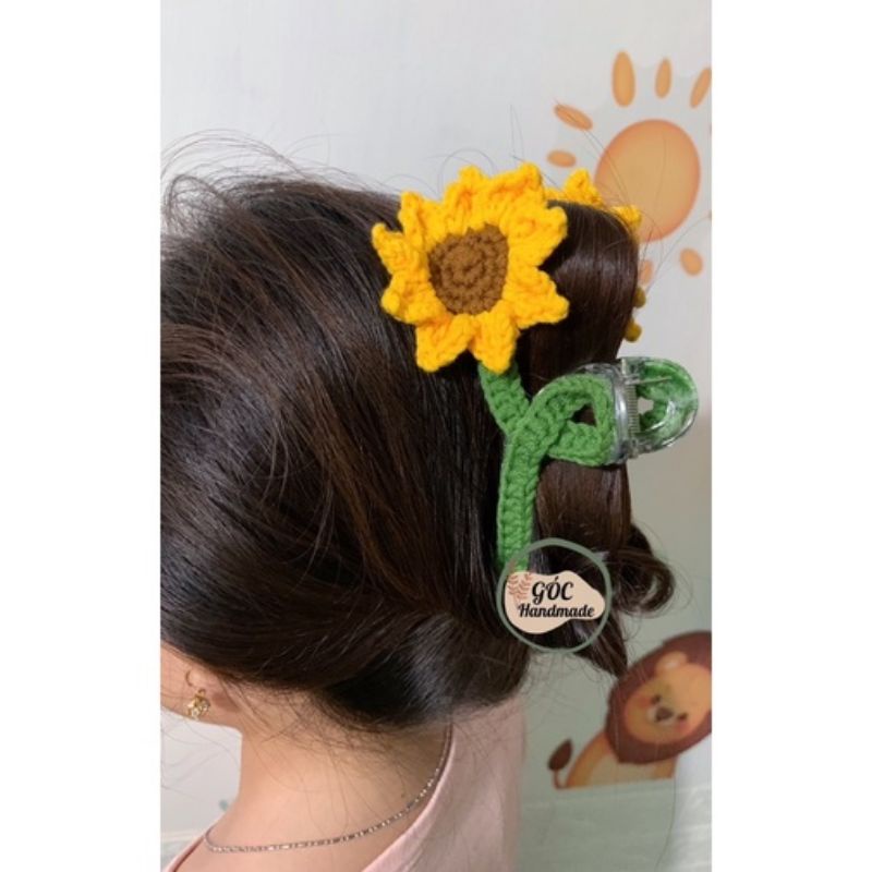 Kẹp càng cua móc len_handmade