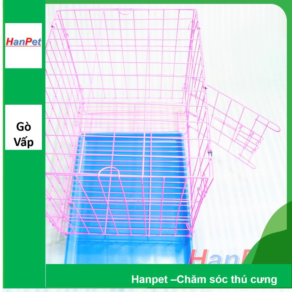 Hanpet.GV- Chuồng nuôi chó mèo - SD45 SD35- chuồng chó dạng gấp gọn sơn tĩnh điện