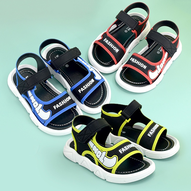 Giày Sandal Đế Mềm Thời Trang Mùa Hè Hàn Quốc Cho Bé Trai 2-8 Tuổi