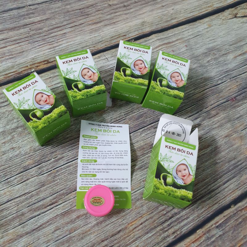 Kem mỡ bôi da Minh Hùng