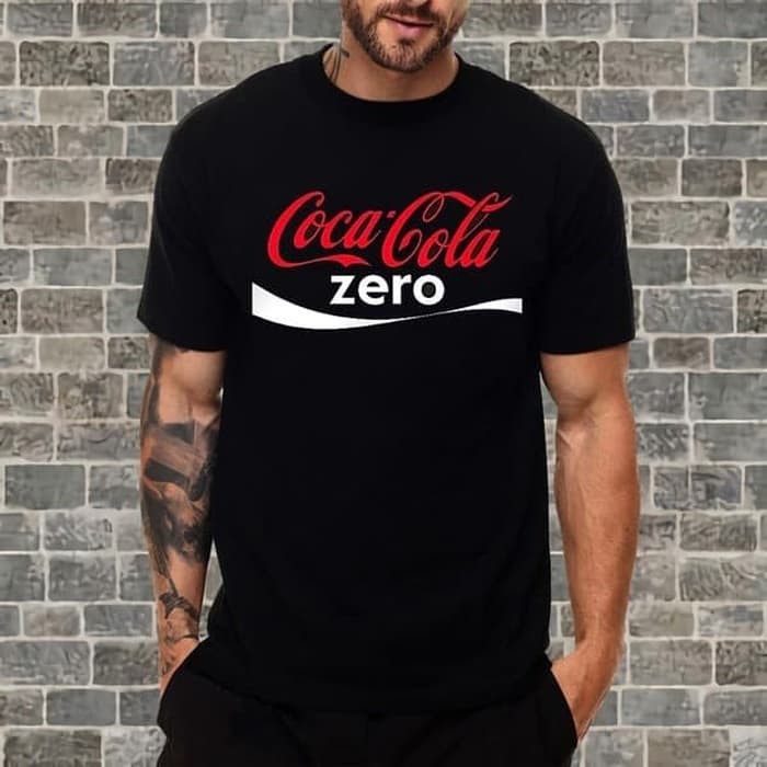 30 Áo Thun In Chữ Distro Coca Cola Zero Cjc388