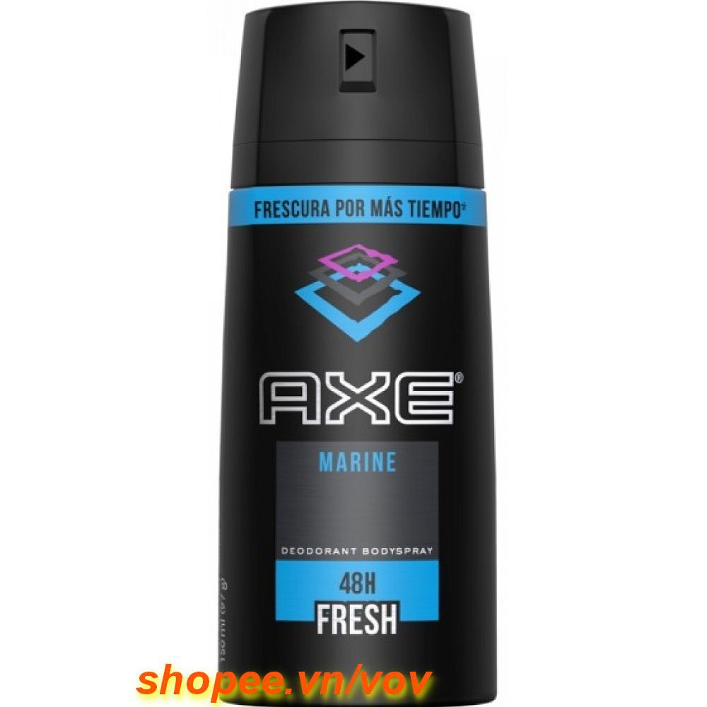 Xịt Khử Mùi Axe 150ml Tiempo Marine, Vov Cung Cấp & Bảo Trợ.