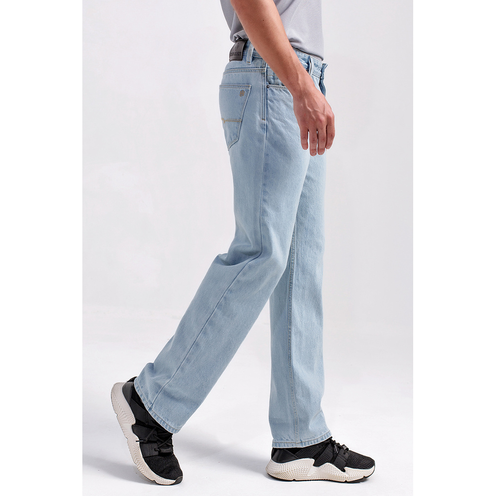 Quần jeans nam form rộng ống suông JN20FH14-CL