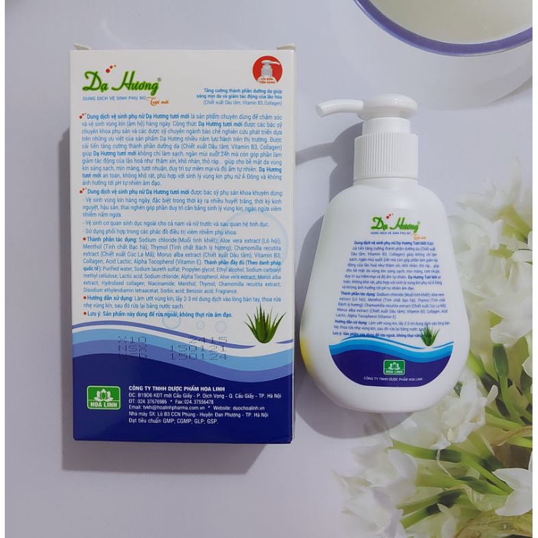 Dung dịch vệ sinh - Dạ Hương 100ml &amp; 120ml