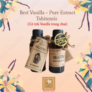 Tinh chất VANILLA Tahitensis 100% nguyên chất - Chai 30 ml