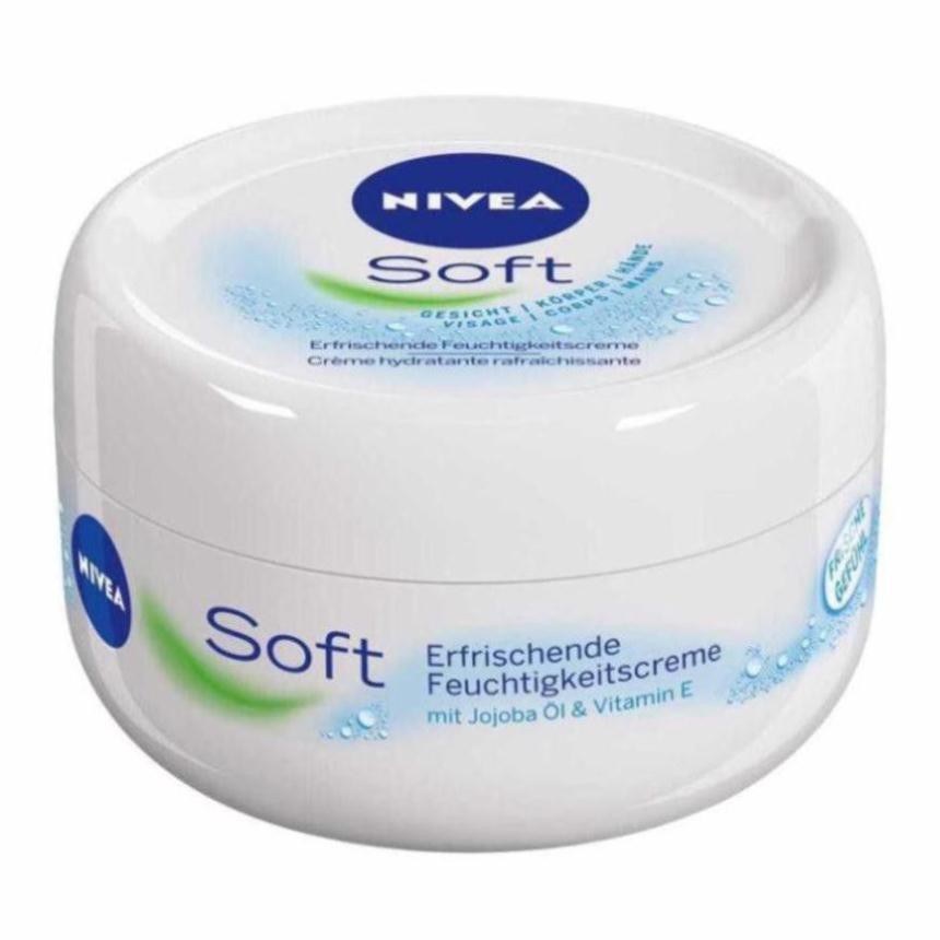 Kem dưỡng ẩm dành cho da mặt và toàn thân Nivea Soft 200ml