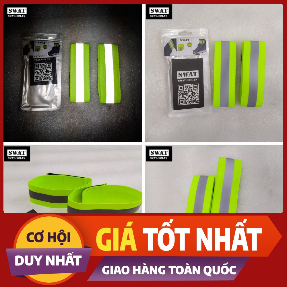 [HOT] Cặp Đai Phản Quang Đeo Tay Chân ⚡Free Ship⚡ Bó Ống Tay Chân [ẢNH THẬT]