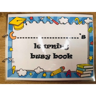 Học liệu - busy book tổng hợp cho bé phát triển tư duy