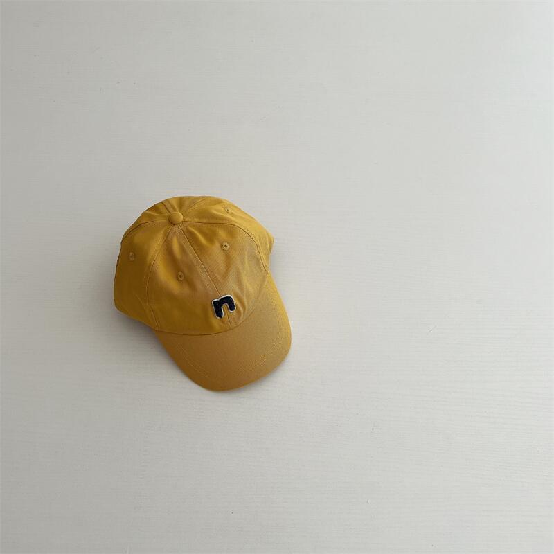 Mũ Lưỡi Trai Màu Trơn In Chữ N Thời Trang Hàn Quốc Dành Cho Trẻ Em