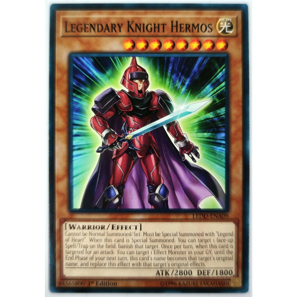 [Thẻ Yugioh] Legendary Knight Hermos |EN| Common