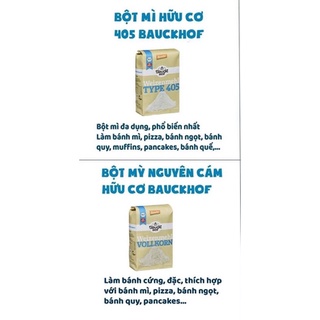 Bột mỳ hữu cơ BauckHof - 1kg