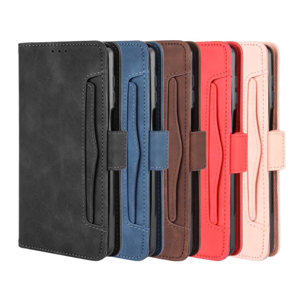 Bao da điện thoại có ngăn để thẻ đa năng cho Xiaomi Redmi Note 9s