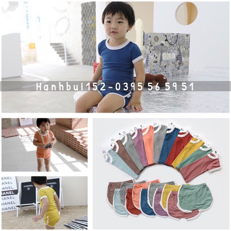 [HÀNG CHUẨN QUẢNG CHÂU] Bộ cộc Minky mom cho bé mẫu mới 2021 MINKY MOM CHÍNH HÃNG