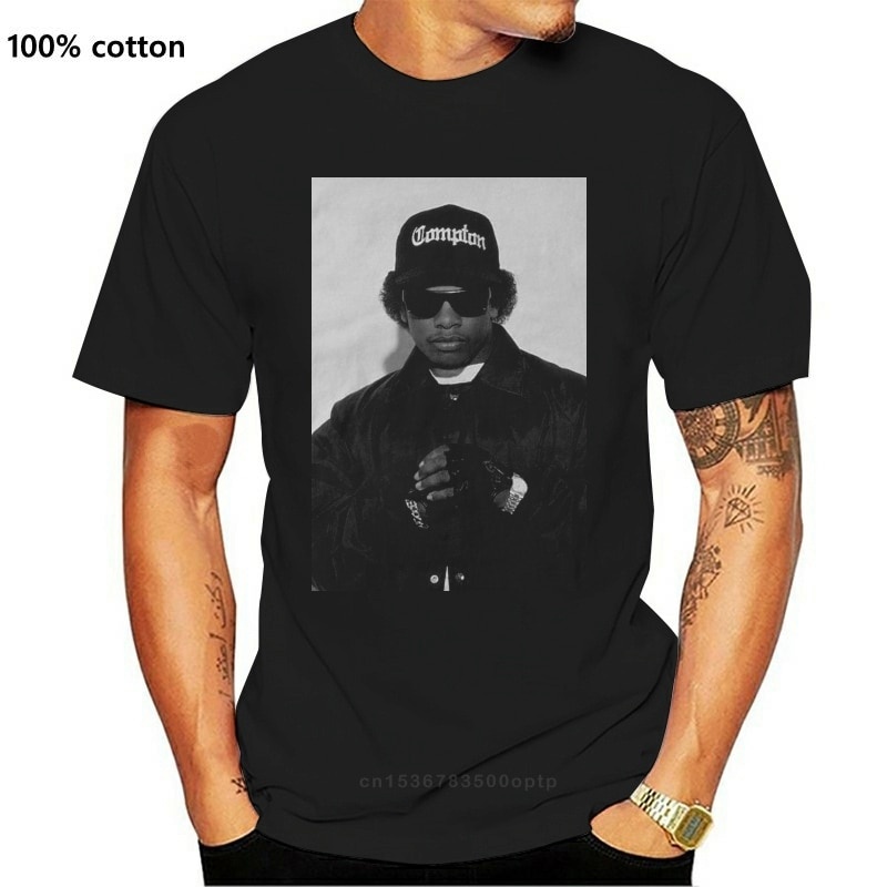 Mới Áo Thun Unisex Eazy - E 253, Bông, Phù Hợp Tập Luyện