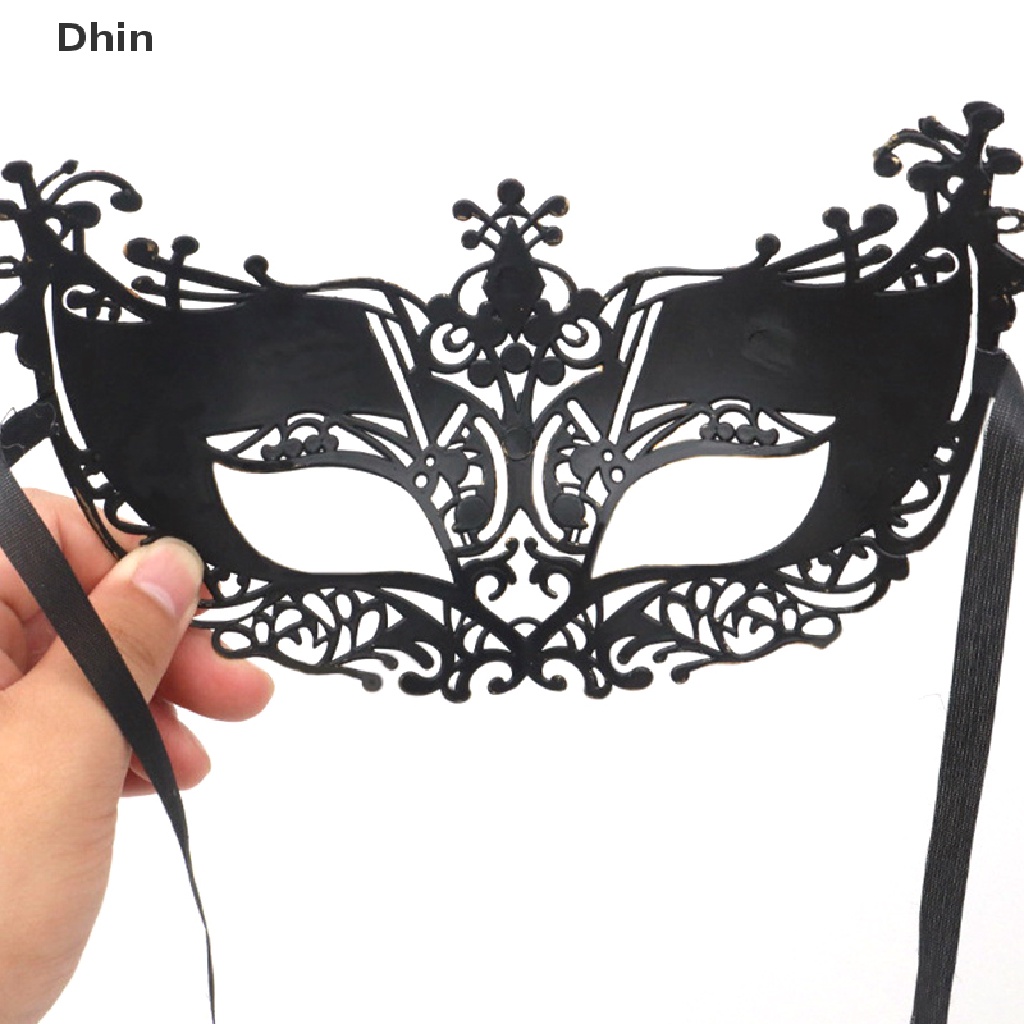 [Dhin] 1PC Masquerade Mask Halloween Costume Party Mask Women Men Fancy Dress COD
