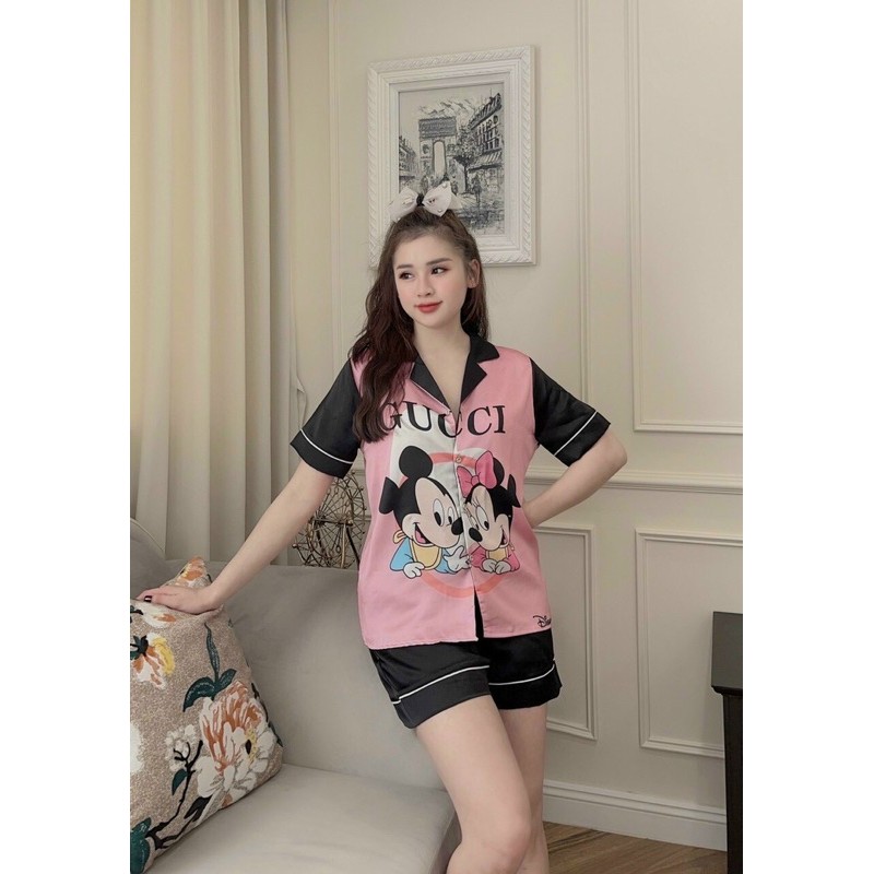 [ Mã WASTRUN4 giảm 10% tối đa 30K đơn 99K] Đồ Bộ Đùi Satin Lụa Thiết Kế | BigBuy360 - bigbuy360.vn