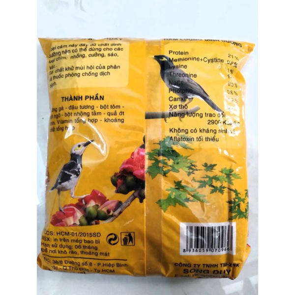 [Mã PET50K giảm Giảm 10% - Tối đa 50K đơn từ 250K] Cám ớt nhồng nói,cưởng, sáo, két Bifood 500g