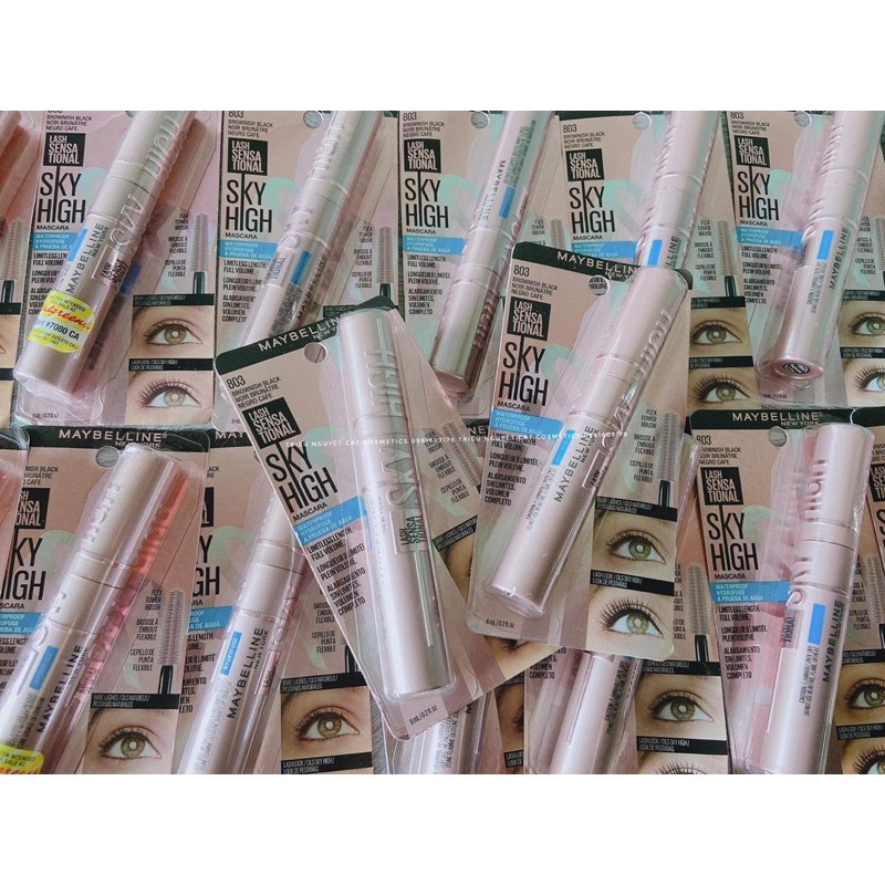 Chuốt mi mascara Maybeline Sky High - Ko lem - Ko nhòe - an toàn cho mắt (chính hãng - US) | BigBuy360 - bigbuy360.vn