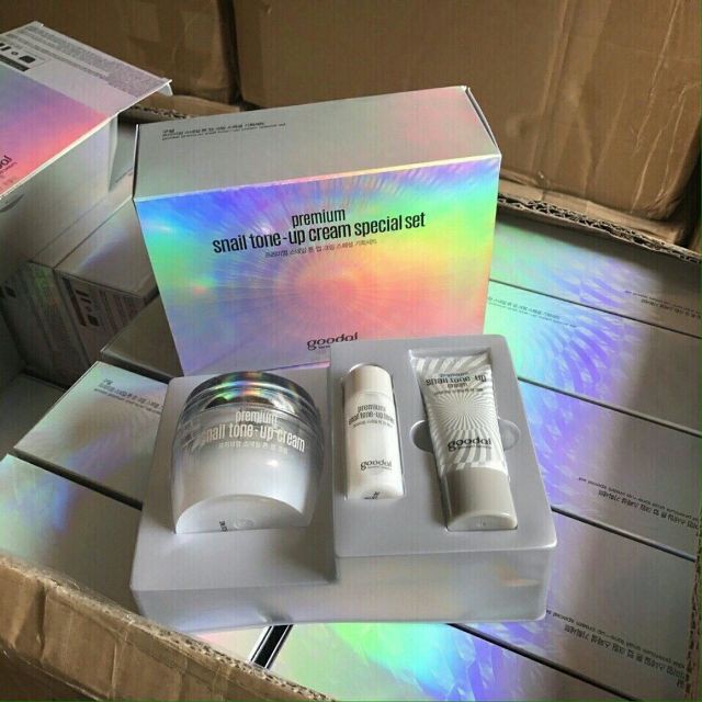Set Kem Ốc Sên Premium tone - up cream gift set Hàn Quốc