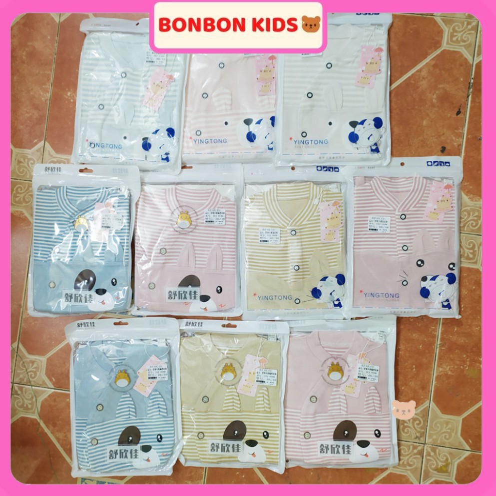 Bộ Quần Áo Nỉ BODY Quảng Châu Dài Tay Thu Đông, Mềm Mịn Loại 1 Cho Bé 5-11kg  BONBON KIDS