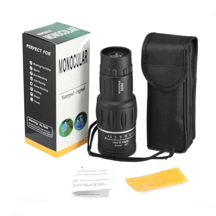 Ống Nhòm, Ống Ngắm Điện Thoại Mua Ngay Ống Nhòm Bushnell 1 Mắt Monocular Nhìn Xa Siêu Nét, Nhỏ Gọn, Tiện Dụng SALE 50%