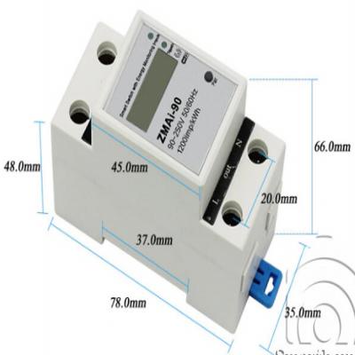 Công tơ điện tử wifi bật tắt điện từ xa, Công tơ điện tuya 60A