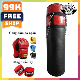 FREESHIP🎁 Bao đấm bốc da 120cm không ruột ⚡giá rẻ⚡ Bao cát boxing 1m2 | hn & tphcm