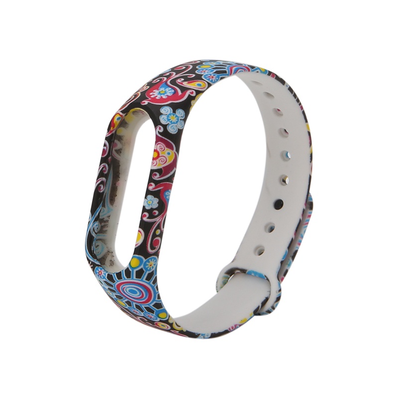 Dây Đeo Thay Thế Bằng Silicone Chống Nước &amp; Mồ Hôi Cho Vòng Tay Thông Minh Xiaomi Mi Band 2