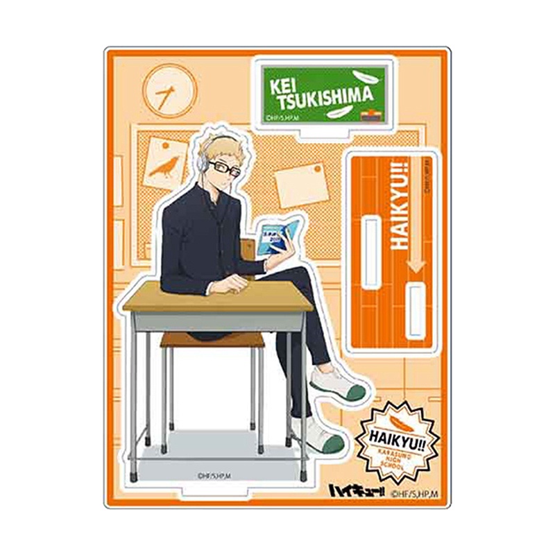 Ahud Anime Haikyuu!! Mô Hình Nhân Vật Đứng Bằng Nhựa Acrylic Trang Trí Bàn