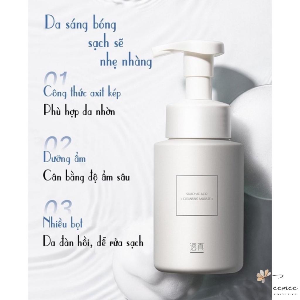 Sữa rửa mặt dành cho da dầu, sữa sửa mặt tạo bọt Lucenbase giảm mụn, làm sạch sâu 150ml | BigBuy360 - bigbuy360.vn