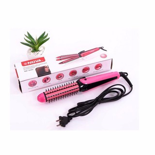 Lược điện nova 3 in 1 làm xoăn thẳng dập xù tóc