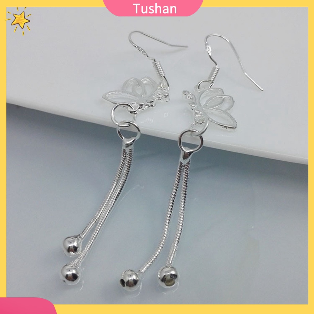 Khuyên tai nữ trang dáng dài tạo hình độc đáo