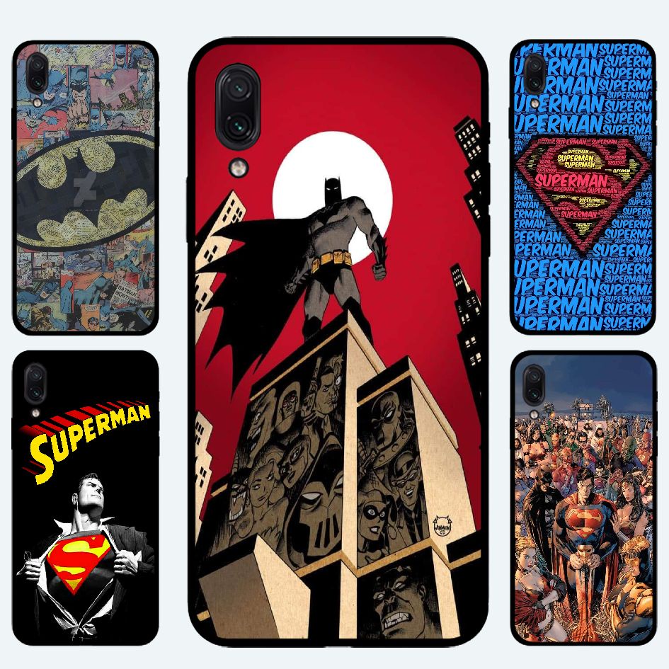 Ốp Điện Thoại Mềm Hình Batman Justice League Superman Cho Huawei Honor 10 9x / 9xpro / 9lite / 9a 8pro 6x 7x / 7s Honor V9 Plus