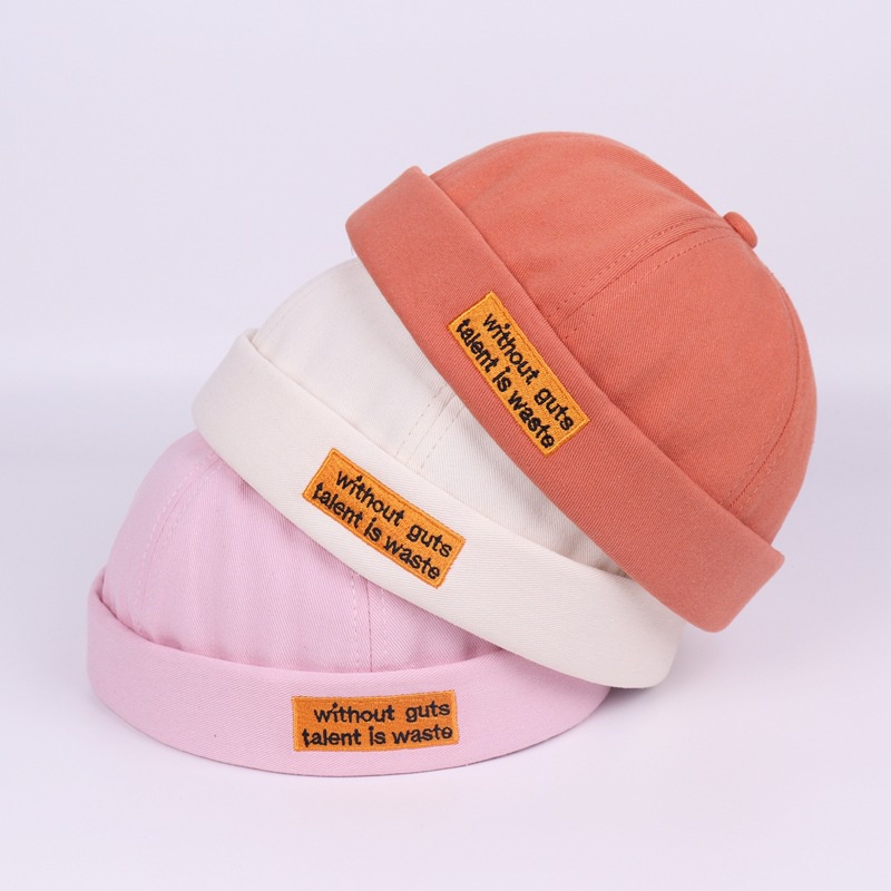 Mũ beanie LINJW vải cotton thời trang Hàn Quốc cá tính 2022