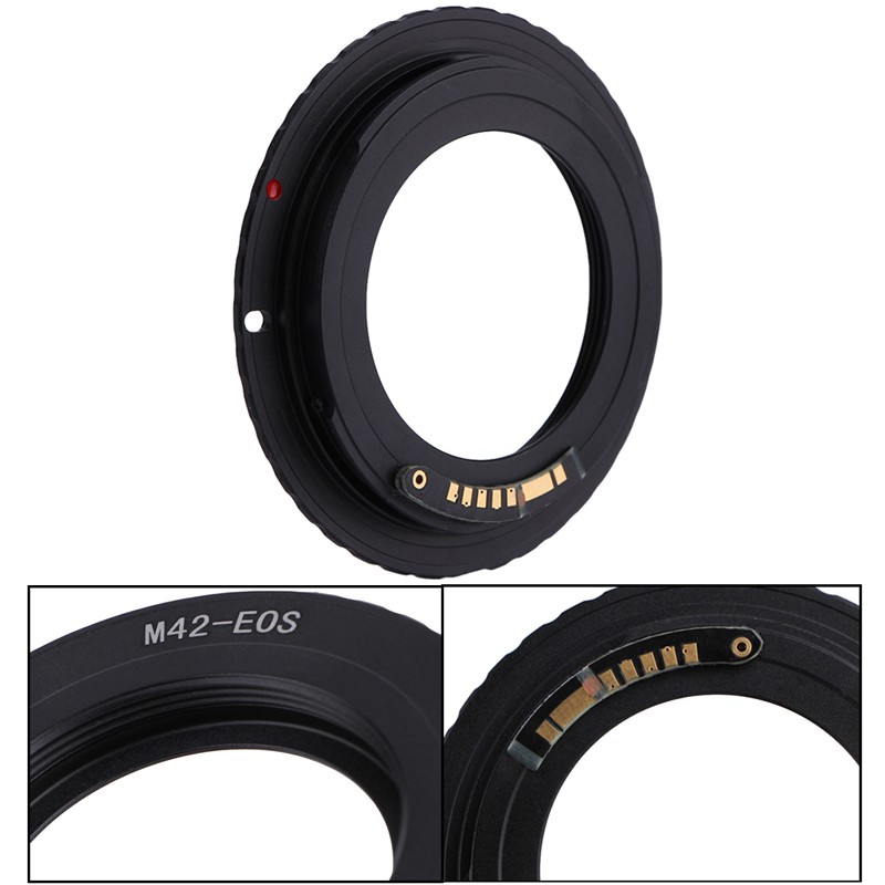 Bang♔ AF III Confirm M42 Lens To EOS Adapter For Canon Camera EF Mount Ring 5D 1000D