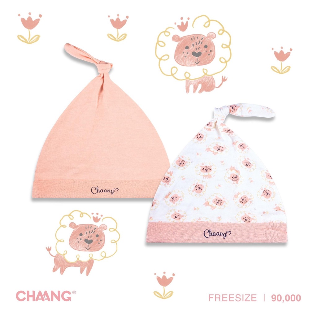 Chaang set mũ sơ sinh tiger SS2022