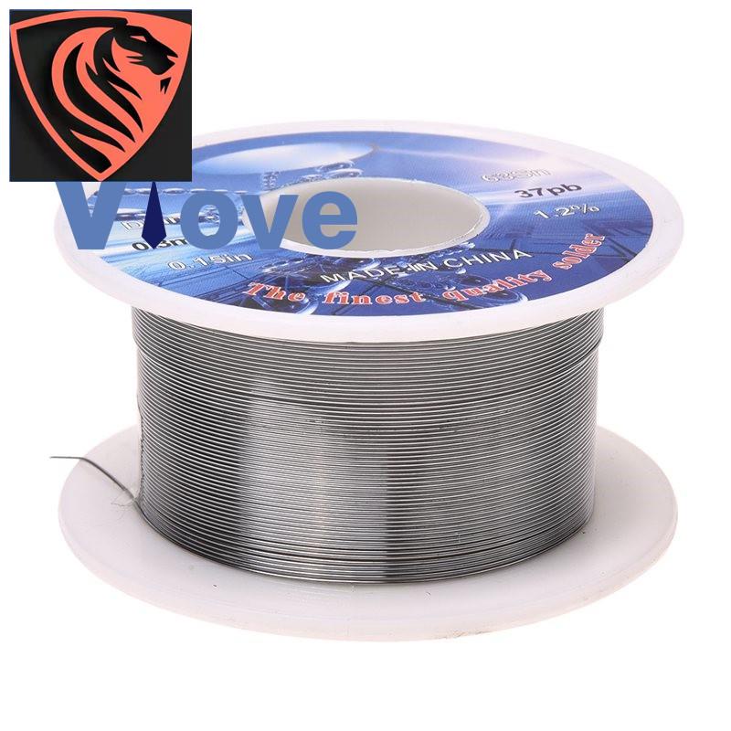 Cuộn dây hàn Flux đường kính 0.3mm lõi thiếc 63% đầu dây chì 37%