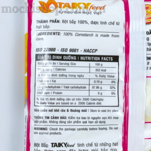 Bột bắp Tài Ký - 150g