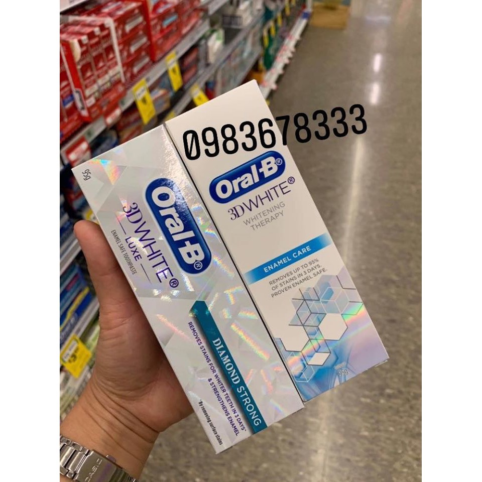 Kem Trắng Răng Oral B