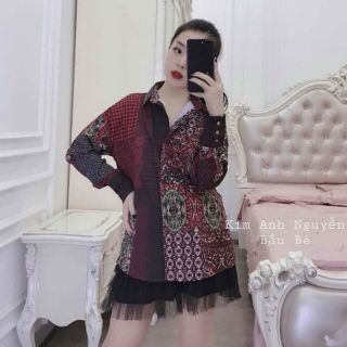 Sơ mi họa tiết