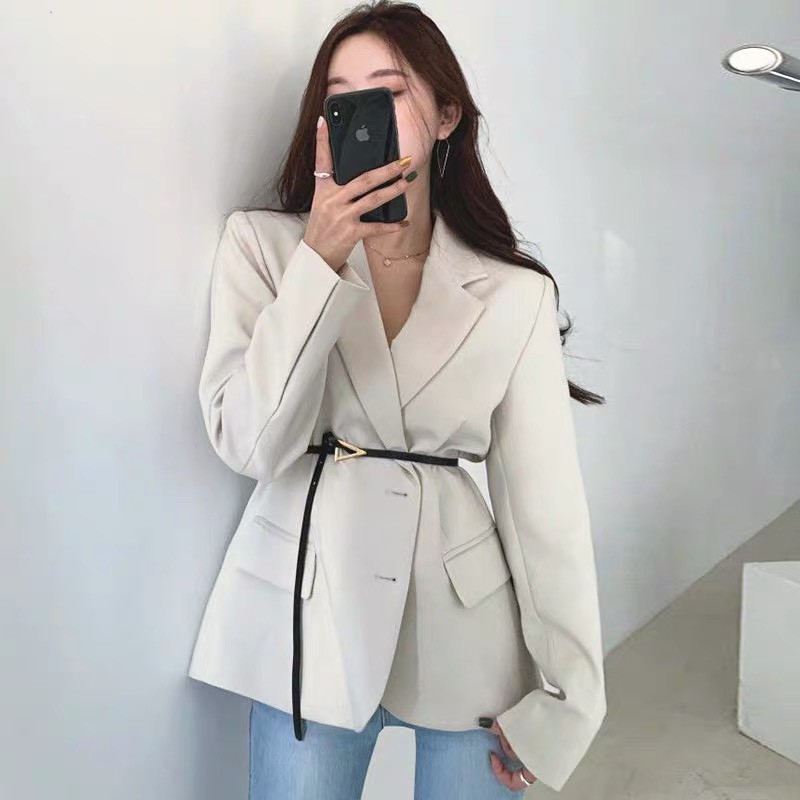 ĐAI NỊT VÁY ÁO TAM GIÁC NHỎ - Thắt lưng váy áo blazer mặt tam giác vàng siêu xinh simsimvintage