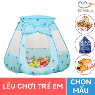 Lều cho bé chơi và ngủ tự bung gấp gọn ❤️Nhiều mẫu❤️ kiêm Nhà bóng cho trẻ em trong nhà ngoài trời mã 50092